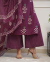 MT Designer Premium Cotton Palazzo Readymade Suit Wholesale Price In Surat